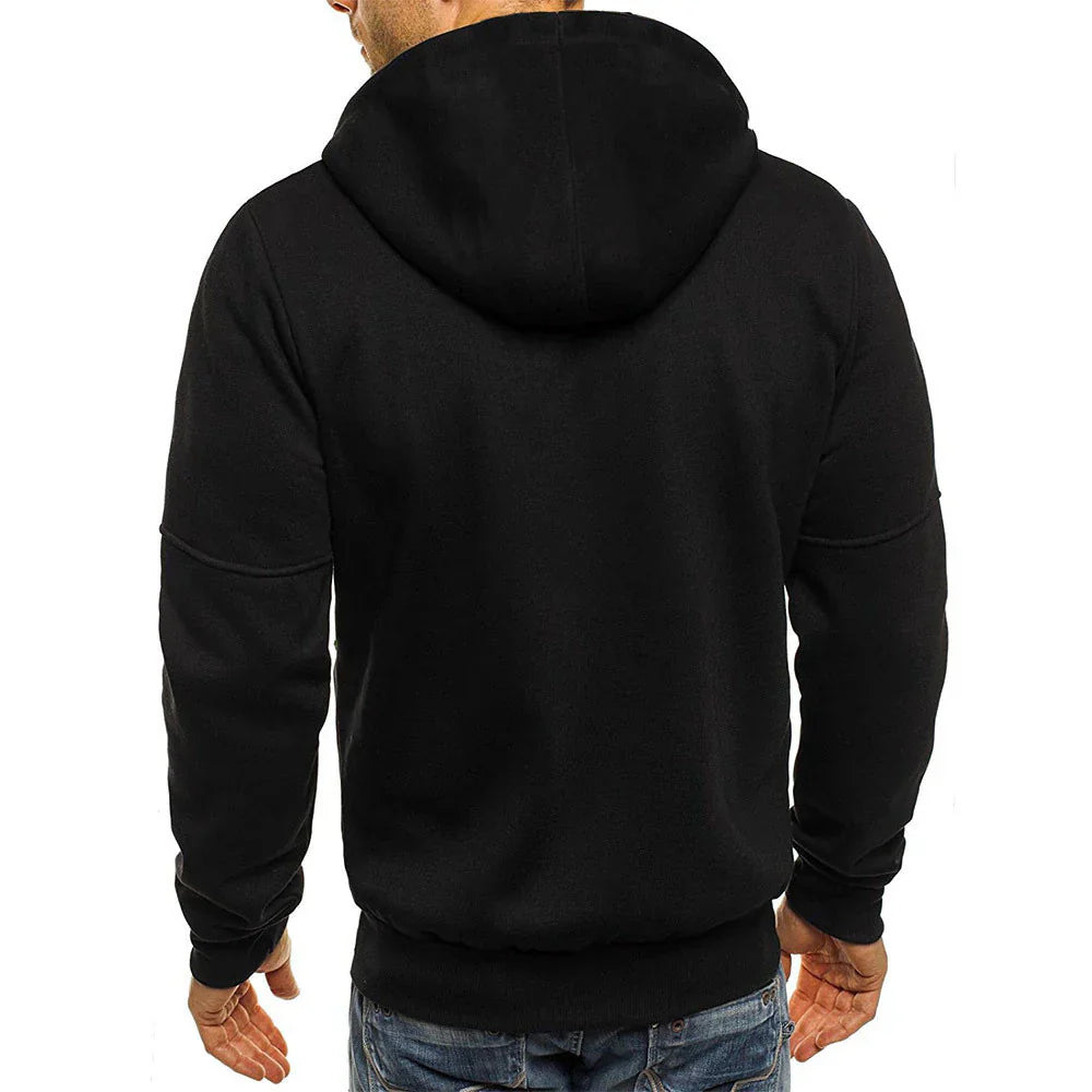 Sander - Ontspannen Zip-Up Hoodie