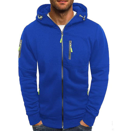 Sander - Ontspannen Zip-Up Hoodie