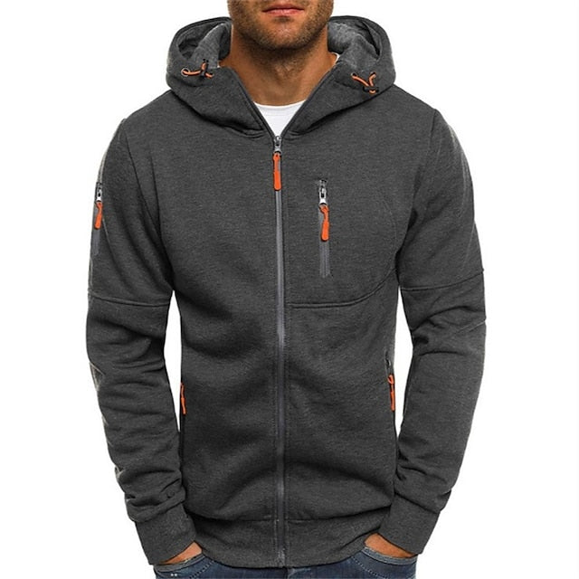 Sander - Ontspannen Zip-Up Hoodie