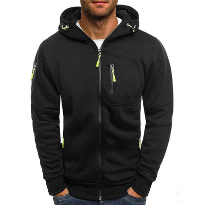 Sander - Ontspannen Zip-Up Hoodie