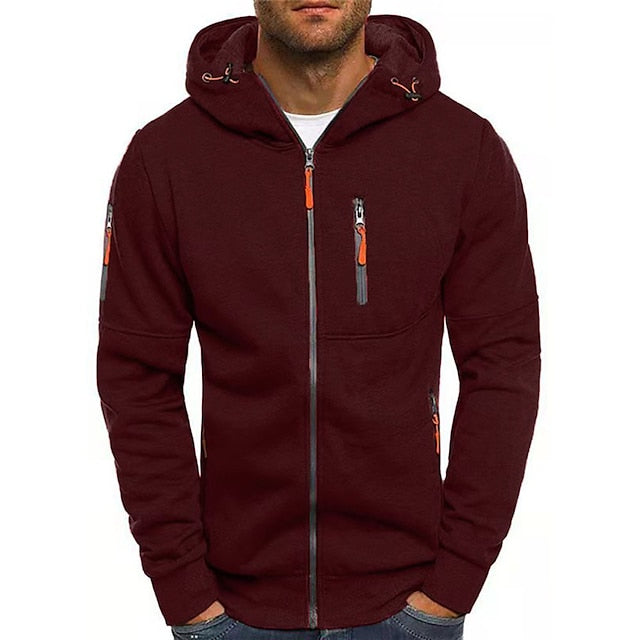 Sander - Ontspannen Zip-Up Hoodie