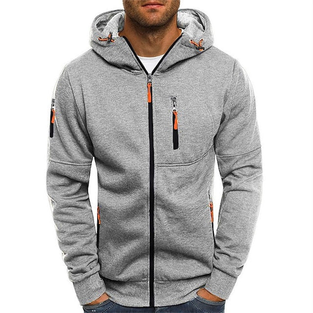 Sander - Ontspannen Zip-Up Hoodie